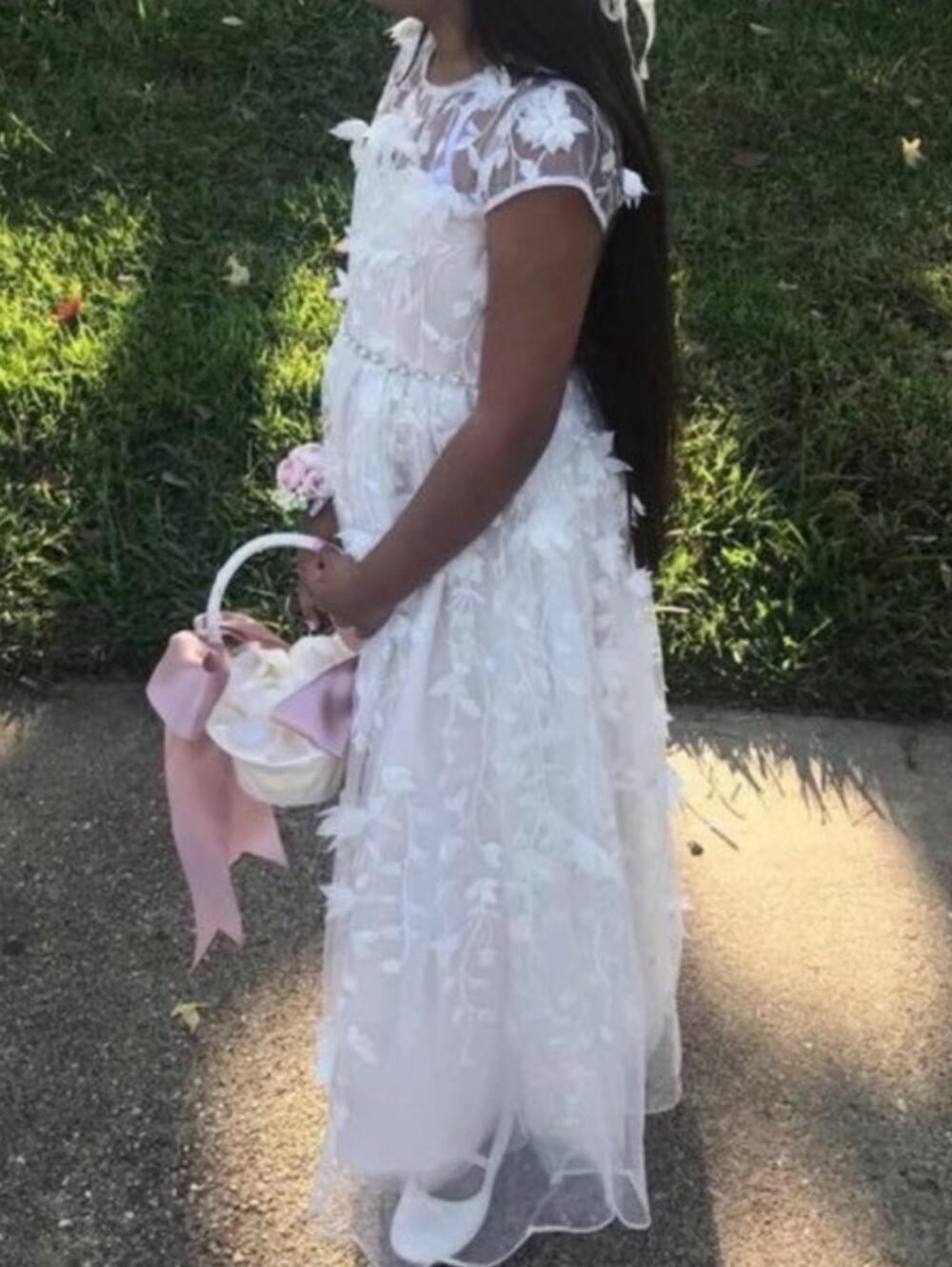 Chantilly Place White Floral Dress 24 Months 2 Years